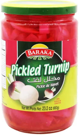 Baraka Pickled Turnips (23.2 oz) - Papaya Express
